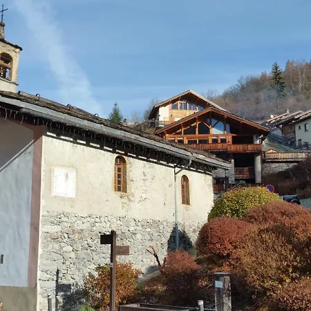 Chalet Barthelemy Alpstuga Peisey-Nancroix